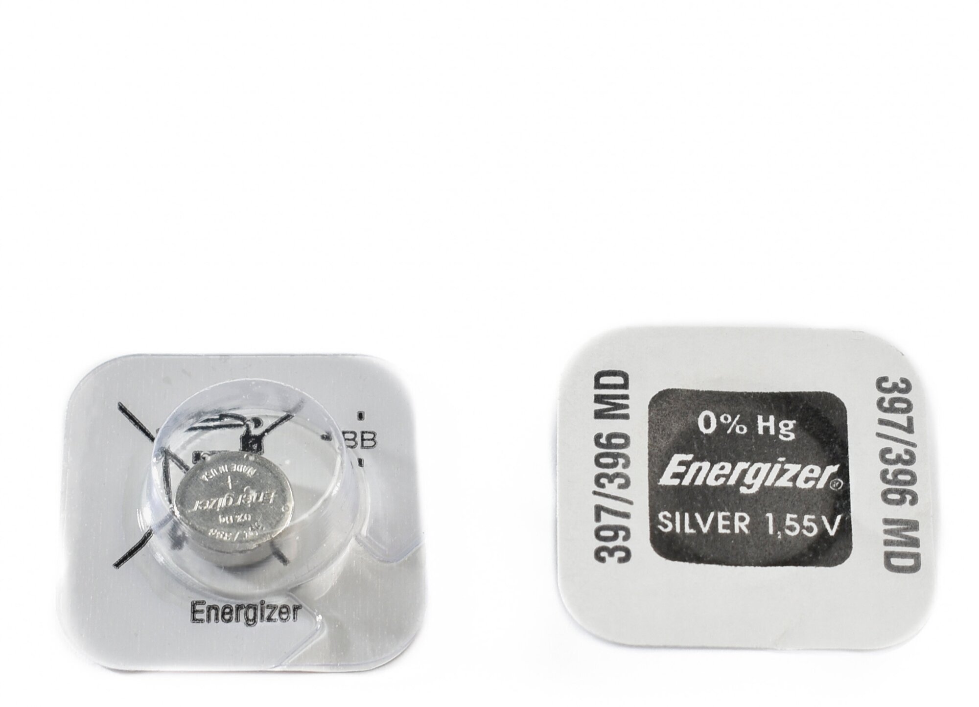 Батарейки для часов ENERGIZER Silver Oxide SR 397 / 396 / SR 59 / 726 BL1 - (блистер 1шт)