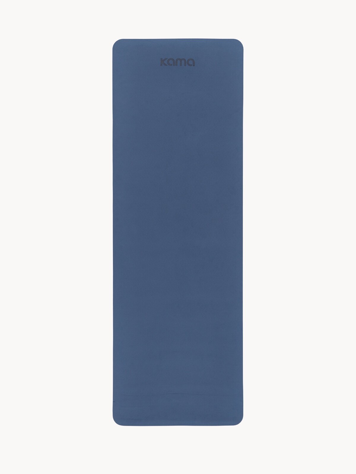 Коврик для йоги/фитнеса Kama/ сапфировый 6мм