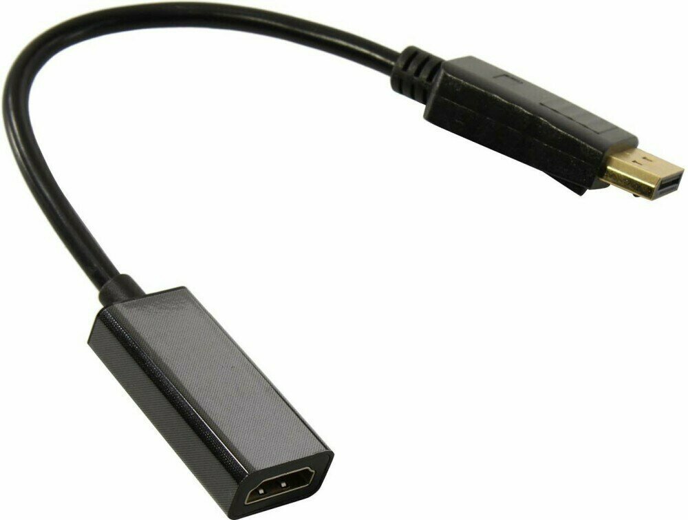 Переходник DisplayPort (M) - HDMI (F), ExeGate EX-DPM-HDMIF-0.1 (EX294706RUS)