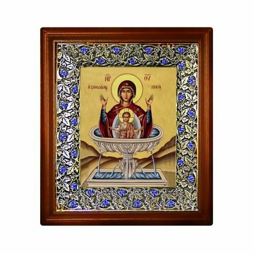 Икона Божией Матери Живоносный Источник (26,5*29,7 см), арт СТ-03022-4