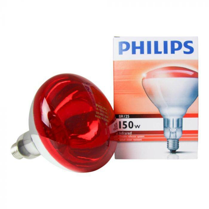 Лампа инфракрасная PHILIPS E27 150w BR125