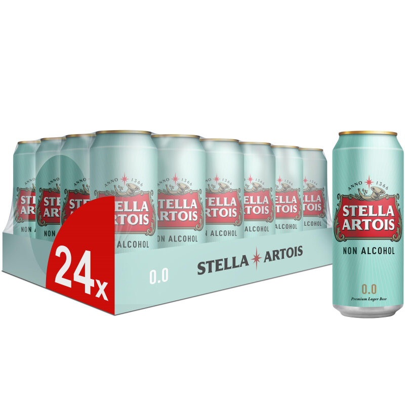 Пиво безалкогольное Stella Artois фильтрованное 0,5%, 450 мл - фото №10