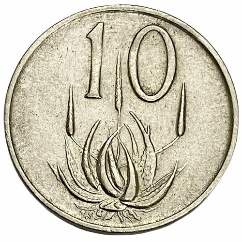 ЮАР 10 центов 1976 г. юар 5 центов 1976 г