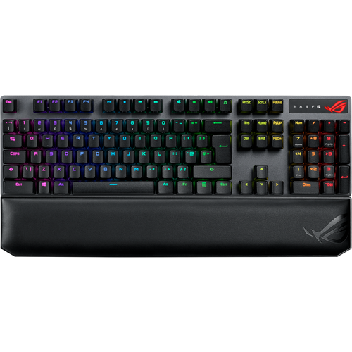 Клавиатура ASUS ROG Strix Scope NX Wireless Deluxe (ROG NX Red) (90MP02I6-BKRA00)