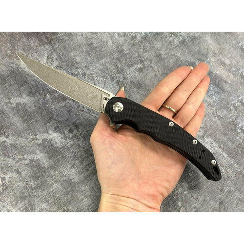 фото Складной нож кавалер, сталь 9cr18mov reptilian