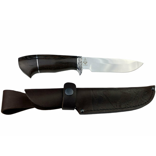 Нож Ладья Охотник-3 НТ-5 65х13 венге нож ладья грибник нт 2 р 65х13 рисунок венге