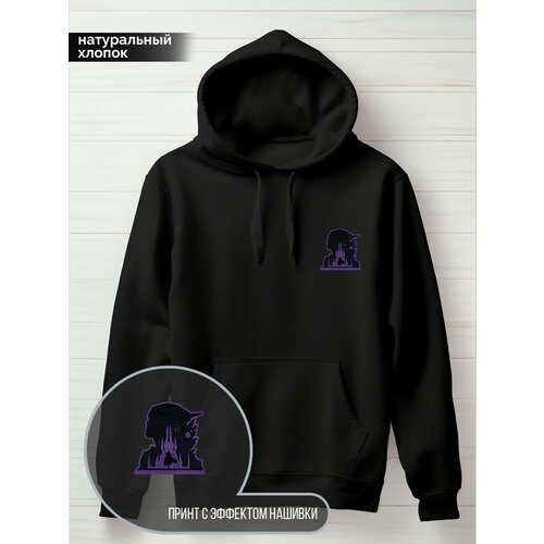 фото Худи hypnotica, размер xs, черный