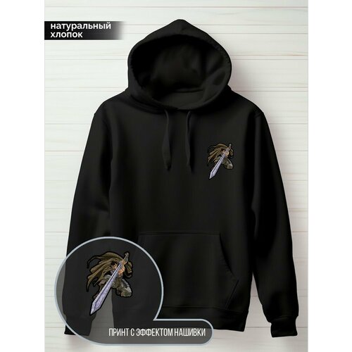 фото Худи hypnotica, размер xs, черный