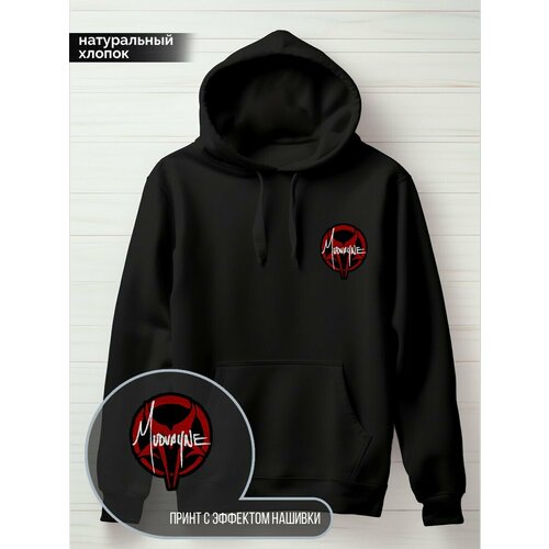 фото Худи hypnotica, размер xs, черный