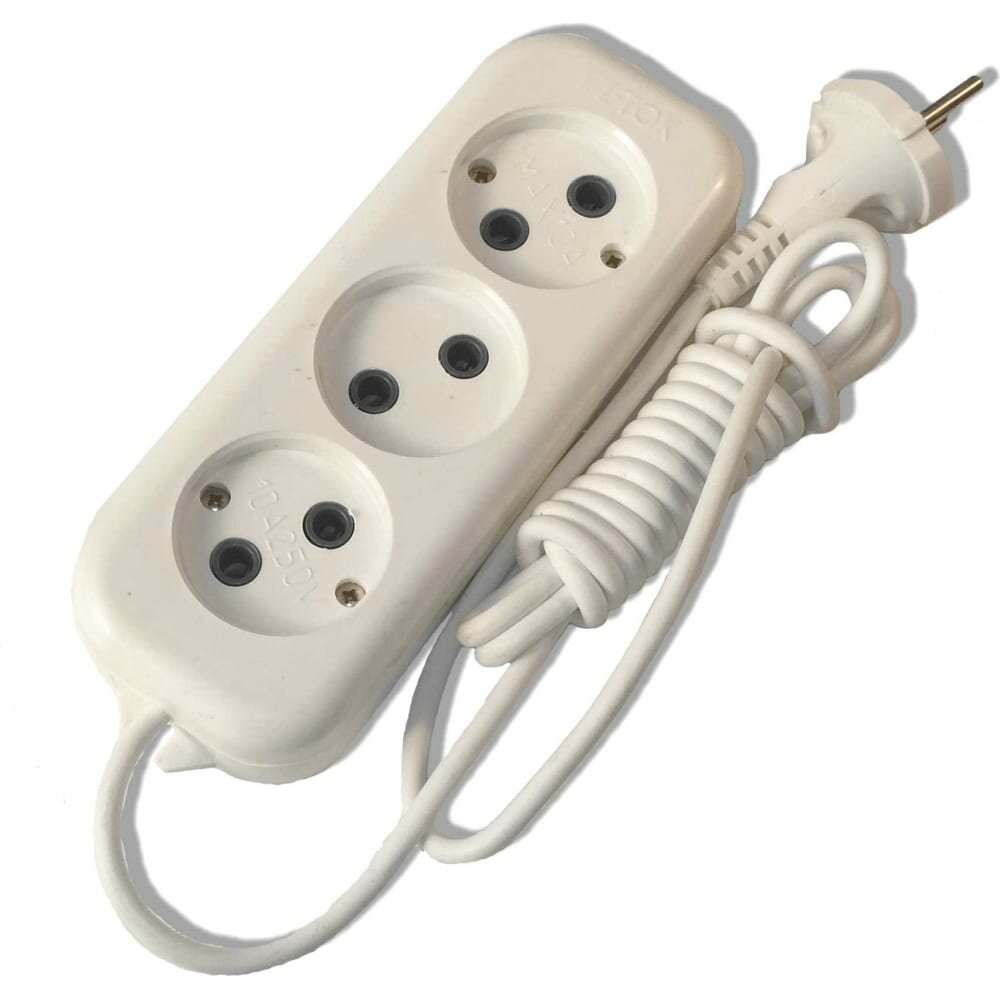 фото V. I.-TOK Сетевой удл. у3-о 10м (пвс 2x1) 30010л