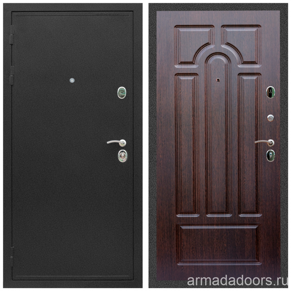 фото Входная дверь Армада Престиж Чёрный крокодил; МДФ 6 мм ФЛ-58 Венге