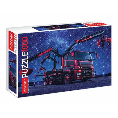 Пазл Hatber Spider Truck 1000 элементов 1000ПЗ2-26201 пазлы hatber 1000 деталей spider truck