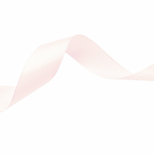 Лента атласная (рулон - 27 метров) - 50 мм - №025 светло-розовый