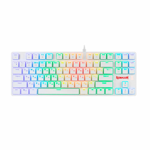 Клавиатура проводная Defender Redragon Anubis механическая 18 м цвет белый 472900₽