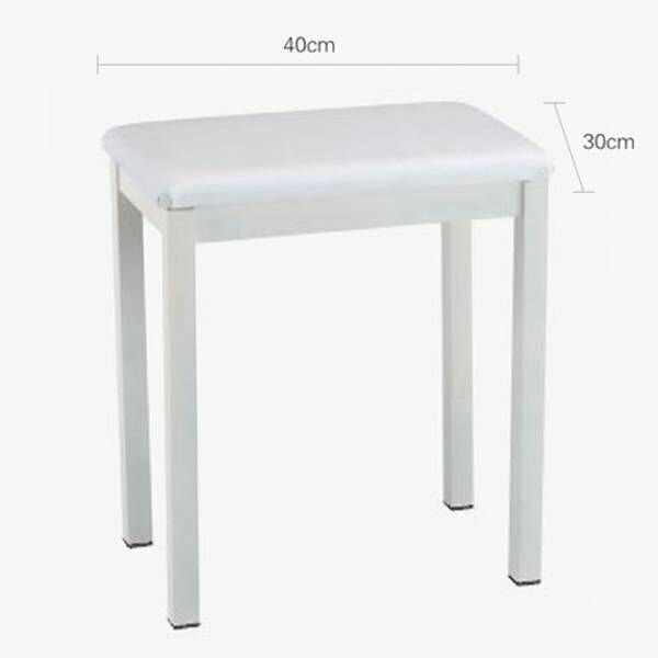 Банкетка для пианино Smiger Q-90H WHITE — фото 1