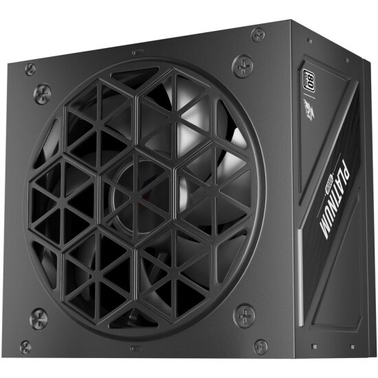 Блок питания 1STPLAYER NGDP, 1000W, 80+ Platinum, ATX3.0 (HA-1000BA3-BK) черный