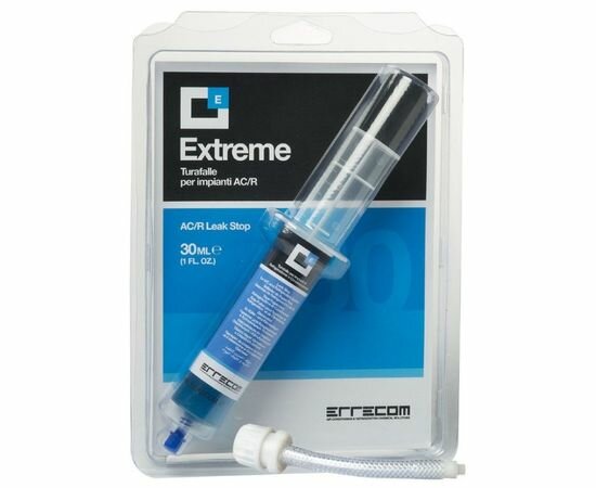 Герметик для устранения протечек фреона Errecom Extreme TR1062. C. M9. S2 с адаптерами R1234yf + R134a картридж 30 ml