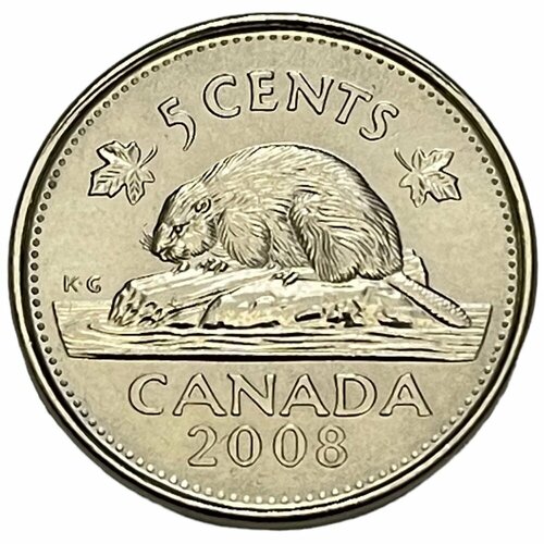 Канада 5 центов 2008 г.