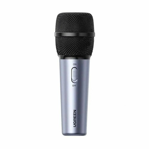 Микрофон для прямой трансляции UGREEN CM427 (10931) Livestream Microphone серебристо-чёрный