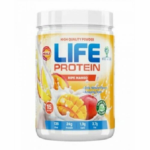 life protein 450 gr 15 порции й клубника LIFE Isolate 450 gr, 15 порции(й), манго
