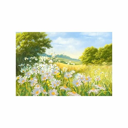 Ромашковый луг, набор для вышивания
