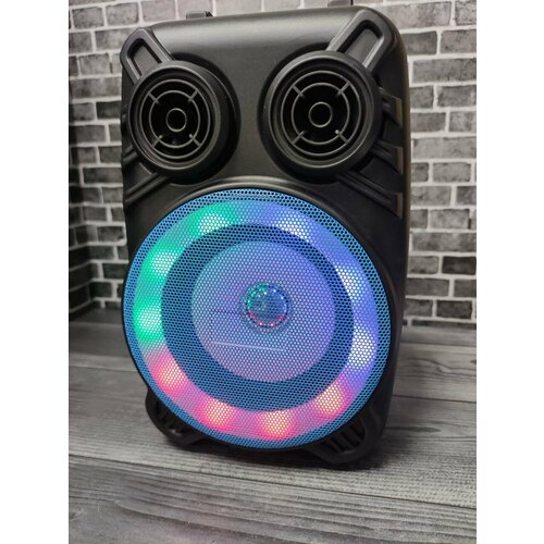 Беспроводная Bluetooth-колонка с подсветкой и микрофоном 119900₽