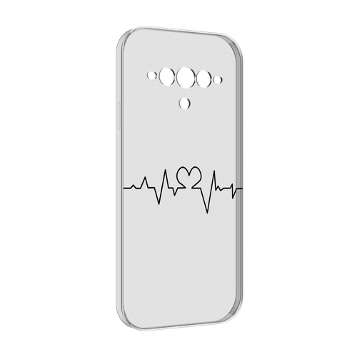 Чехол MyPads диаграмма-любви для Doogee V30 задняя-панель-накладка-бампер