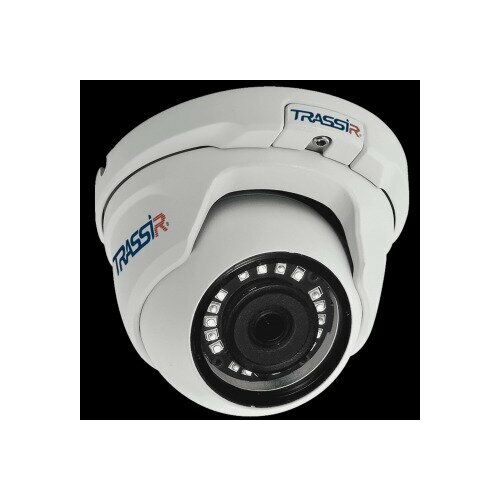 Камера видеонаблюдения IP Trassir TR-D4S5 v2 2.8-2.8мм цв. корп: белый