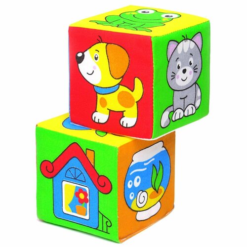 Кубики Мякиши Чей домик мякиши развивающая игрушка кубики чей домик