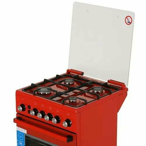 Плита газовая DELUXE 504040г кр ЧР-017 цвет оранжевый 3030300₽