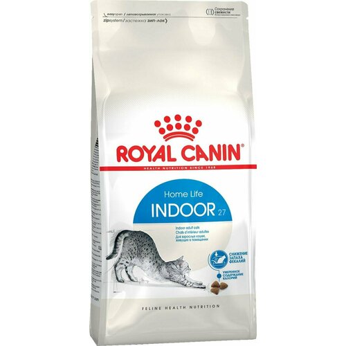 Royal Canin / Сухой корм для кошек Royal Canin Indoor 27 для домашних кошек 4кг 2 шт