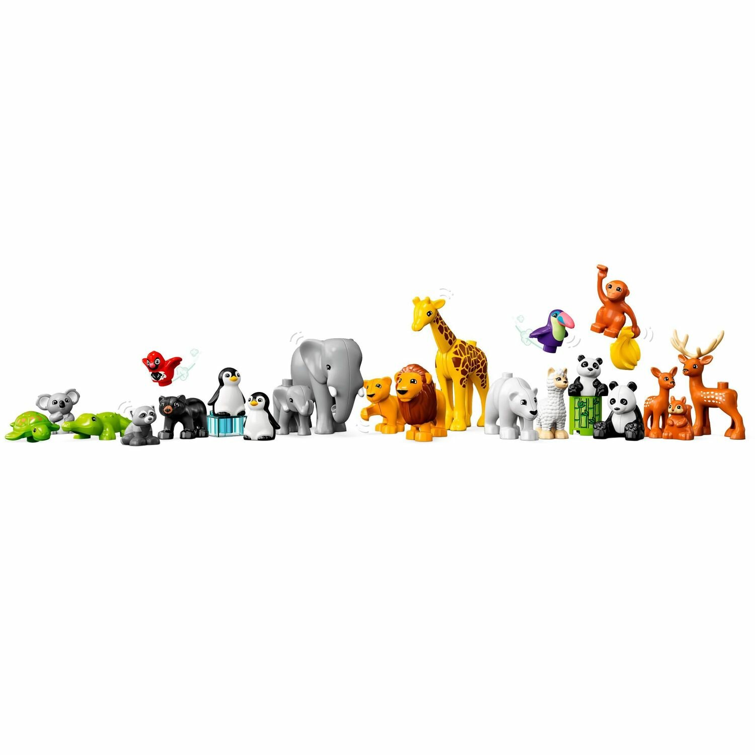 Конструктор LEGO DUPLO Wild Animals of the World 10975