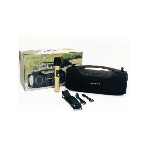 Портативная акустика Hopestar A6 Pro беспроводная колонка с микрофоном 55 Вт 799000₽