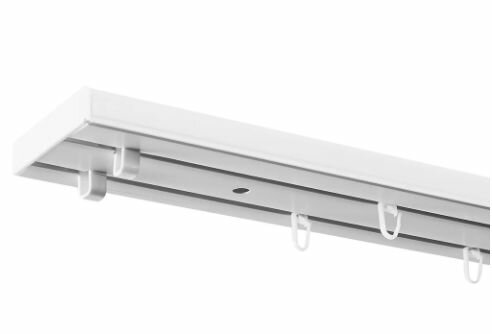 фото Карниз двухрядный Inspire 200 см пластик (3 шт.)