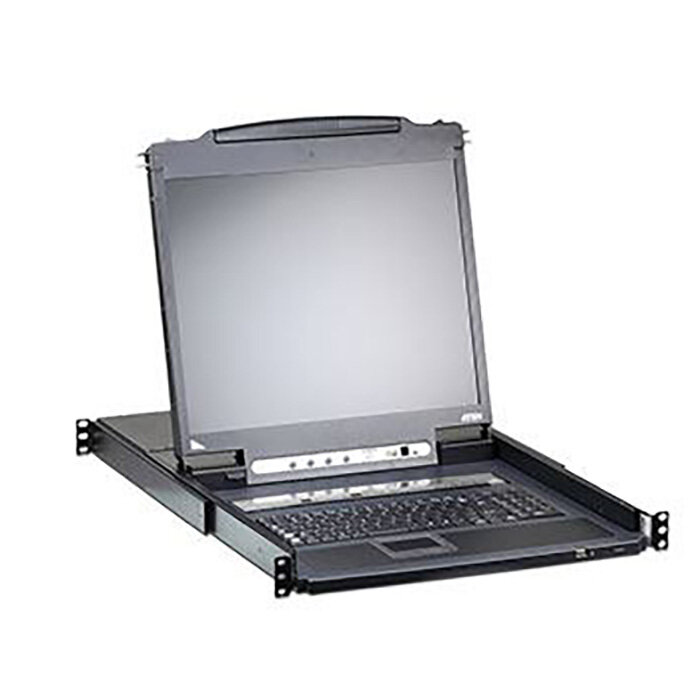 KVM консоль с переключателем Aten Cl5716iMr 16P Ps/2-USB Lcdkvmp 17INCH WIH IP