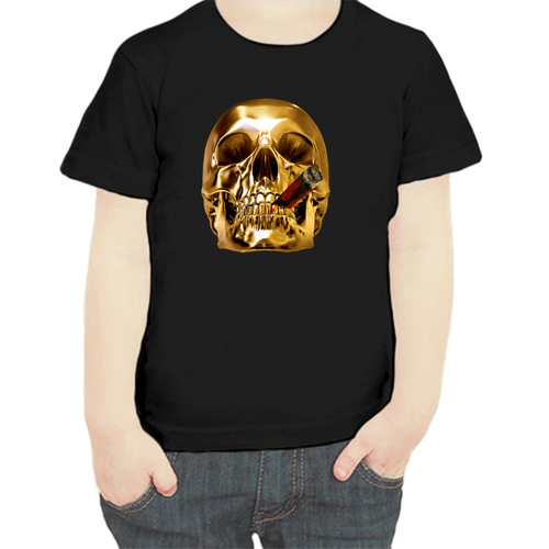 фото Футболка , размер 104, черный нет бренда