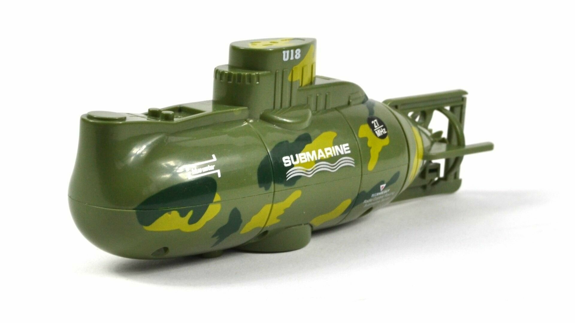 Подводная лодка на радиоуправлении Nuclear Submarine (с подсветкой) Create Toys CT-3311M-GREEN