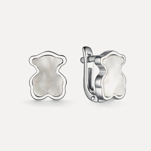 Изображение товара Серьги, серебро, 925 проба, перламутр