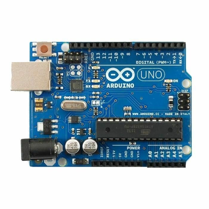 Контроллер Arduino Uno R3, Atmega328P/ATmega16U2 (без USB провода)