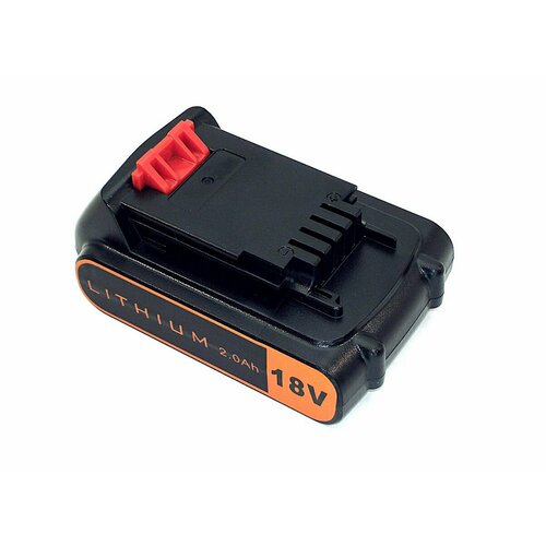 Аккумулятор для Black & Decker CD, KS, PS (BL2018-XJ) 18V 2Ah (Li-ion) аккумулятор black decker bl2018 xj li ion 18 в 2 а·ч