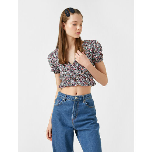 фото Футболка koton, размер xl, черный