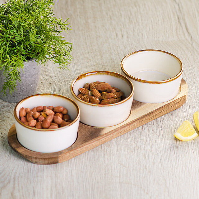 Фотографии Набор для сервировки Brilly Creme Long 32 см, 4 предмета