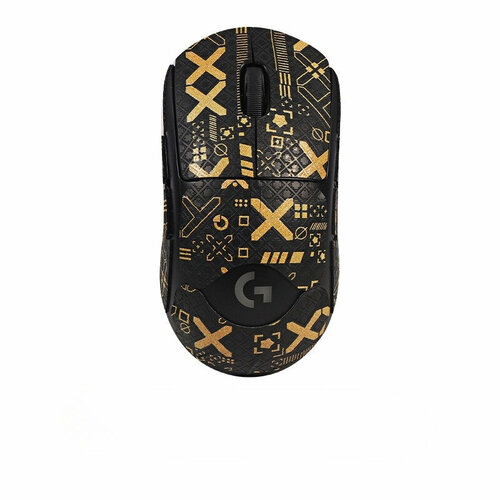 Грипсы для мышки универсальные Logitech G Pro Wireless Черно-Желтые Полное покрытие 385₽