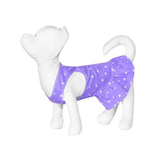 Yami-Yami одежда Платье для собаки сиреневое М (спинка 27-29 см) лн26ос 0,1 кг 52911 (1 шт)