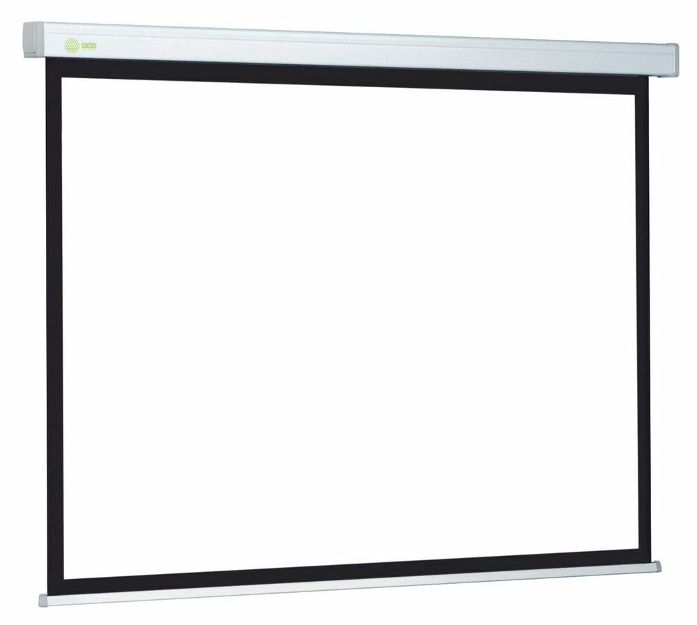 Экран Cactus Wallscreen CS-PSW-180x180 белый, размер экрана 180x180см, формат 1:1, настенно-потолочный, рулонный — фото 1