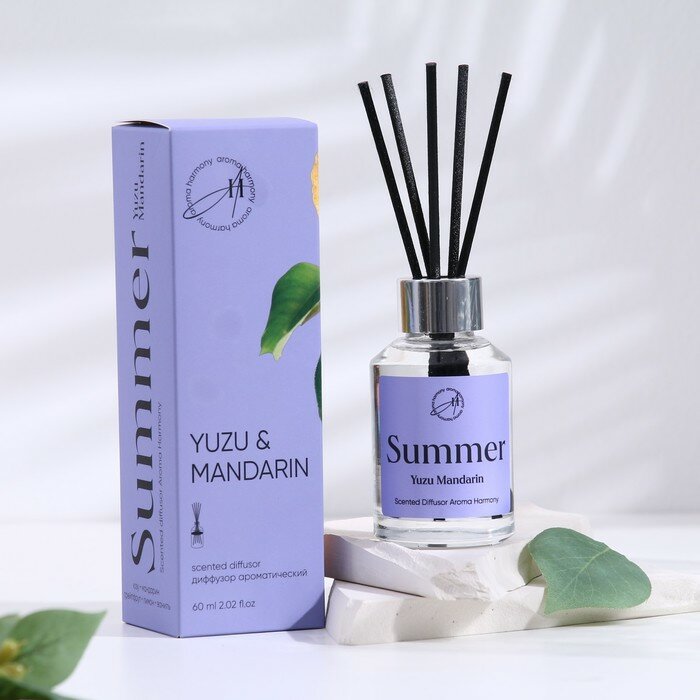 фото Aroma Harmony Диффузор ароматический, Yuzu mandarin, 60мл