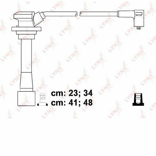 Провода высоковольтные подходит для Kia Rio I 1.5 SPE4409 lynx 1шт