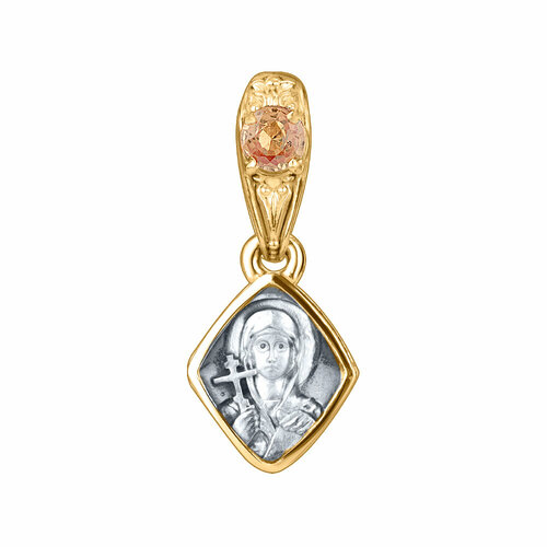 Иконка CORDE Серебряная подвеска 