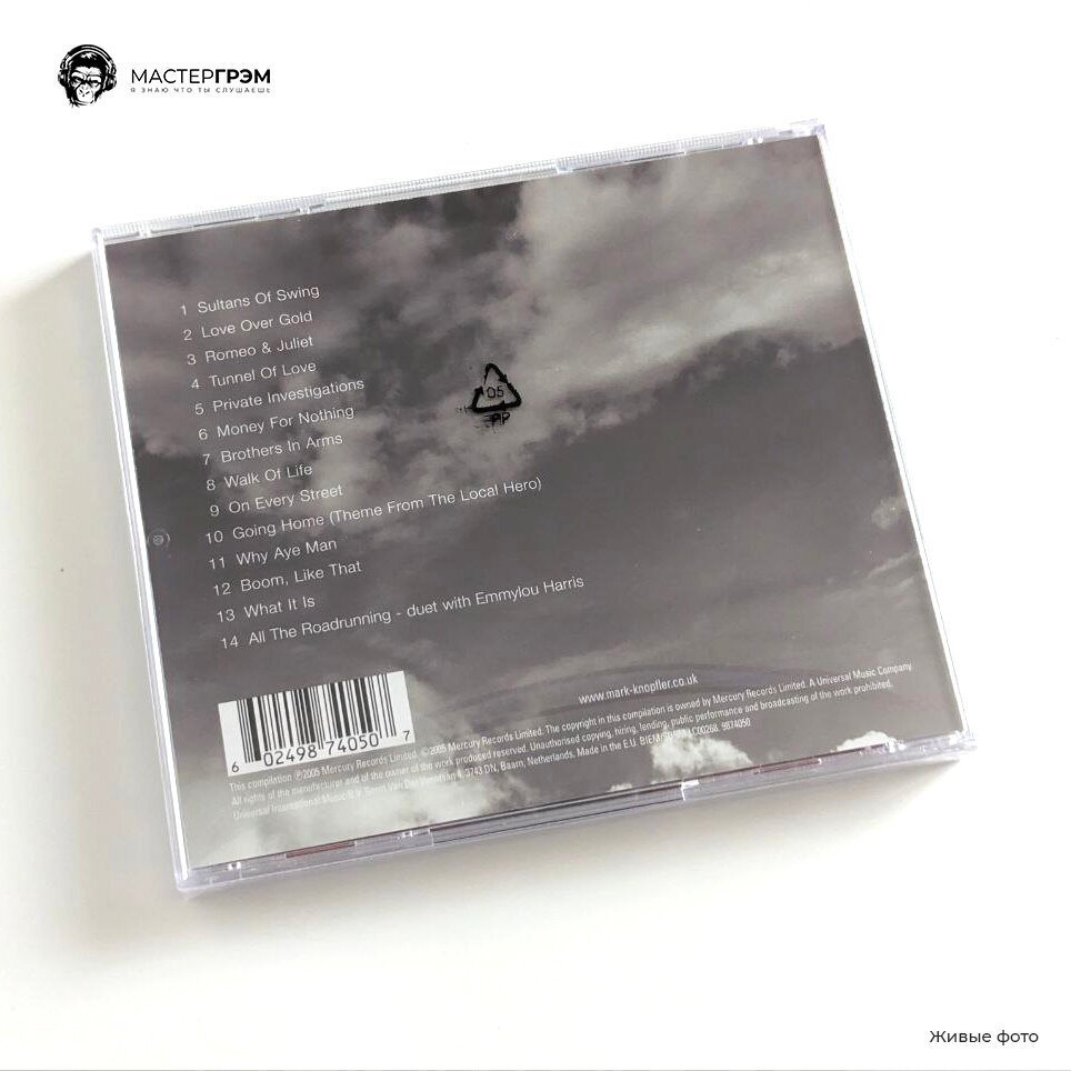 Компакт-Диски, Mercury, DIRE STRAITS / MARK KNOPFLER - The Best Of Dire Straits & Mark Knopfler (CD) Медиа - фото №3