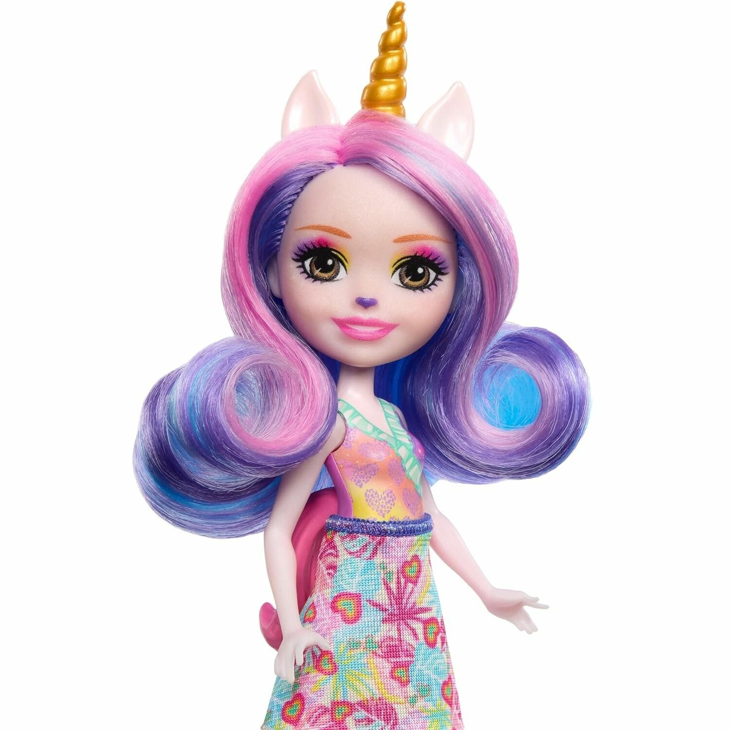 Кукла Enchantimals Unicorn 15,2 см HRX84 разноцветный